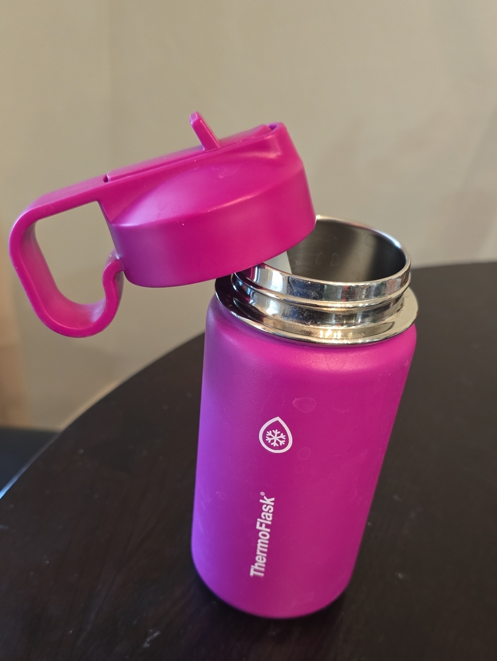 ThermoFlask Insulated Water Bottle - Magenta Pink